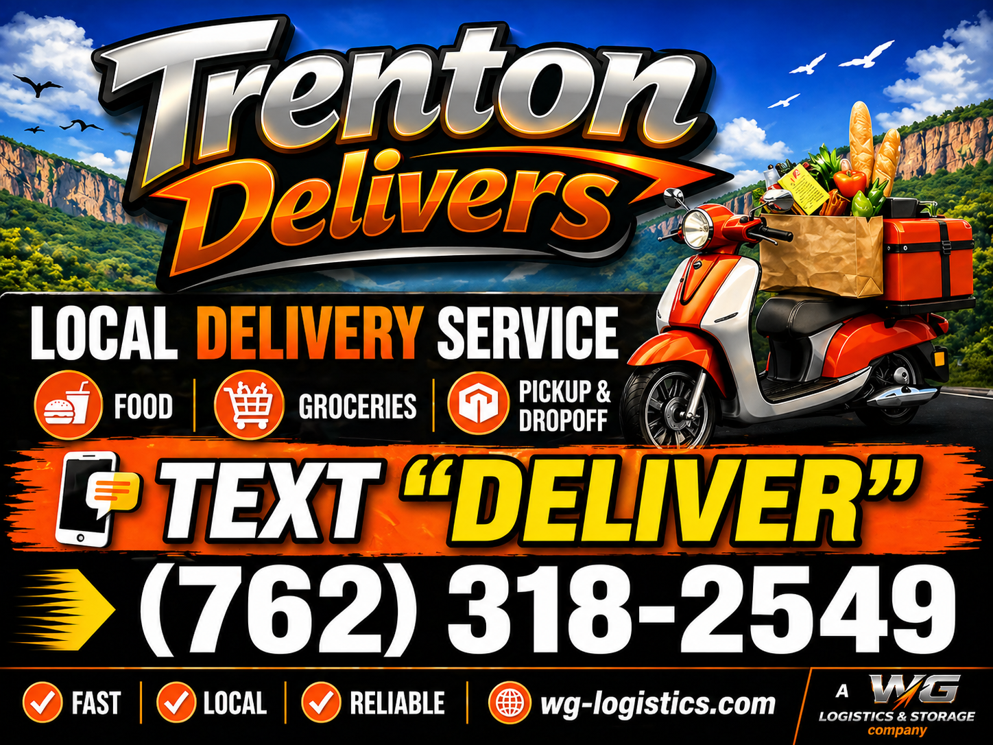 $5.00 Delivery Fee Membership – Trenton Delivers